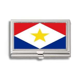  Saba Saban Flag Business Card Holder Metal Case