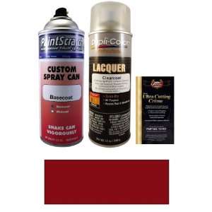  12.5 Oz. Claret Red Pearl Metallic Spray Can Paint Kit for 