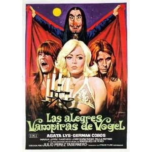 Vampires of Vogel   Movie Poster   27 x 40 