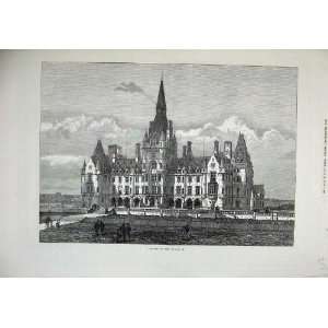  1874 Architecture Fettes College Edinburgh Scotland
