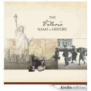 The Valerio Name in History Ancestry  Kindle Store