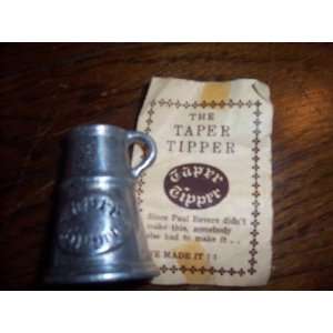  Vintage Pewter Taper Tipper Candle Sizer 