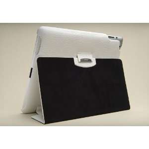  Vaja White Libretto Leather Case for Apple iPad 2 