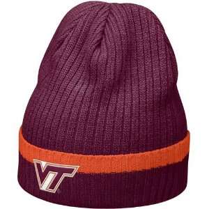  Nike Virginia Tech Hokies Maroon 2010 Sideline Cuffed Knit 