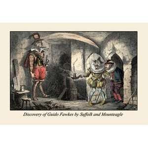 Discovery of Guido Fawkes by Suffolk and Mounteagle   Paper Poster (18 