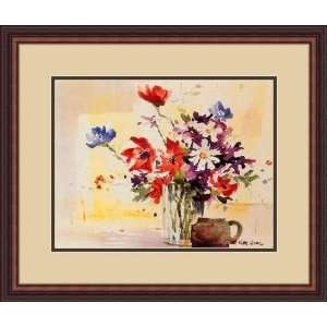 Spring Floral by George Jung   Framed Artwork 