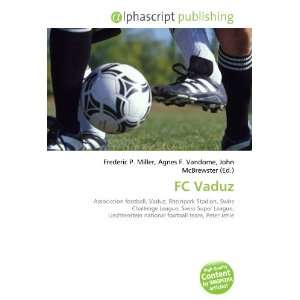  FC Vaduz (9786134193214) Books