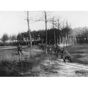  German Attack in the Argonne Forest During World War I 