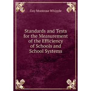   of Schools and School Systems Guy Montrose Whipple  Books