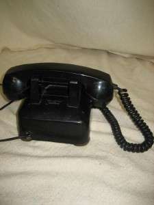 VINTAGE BELL SYSTEM WESTERN ELECTRIC ROTARY PHONE BLACK  