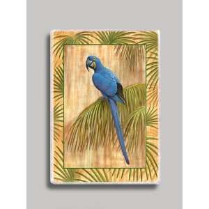  Blue Jungle Parrot Refrigerator Magnet