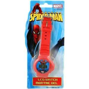 Spider Man Digital Watch   [Red Strap   Style E]