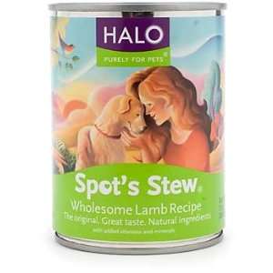 Halo Purely Pets Spots Stew for Dogs, Wholesome Lamb, 13 Ounce