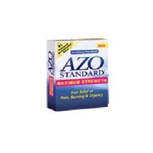  Azo Standard Maximum Strength Tabs 12 Health & Personal 