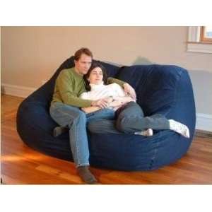 New Bean Big Bean Sofa Two Loungers Chairs Together W/ an Extra Large 