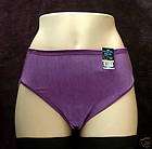 Vanity Fair Carnival Plum Hi Cut Brief Size 10/3XL  