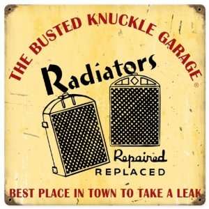 Radiator Repair Automotive Vintage Metal Sign   Victory Vintage Signs