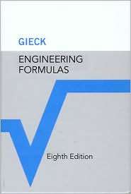   Formulas, (0071457747), Kurt Gieck, Textbooks   