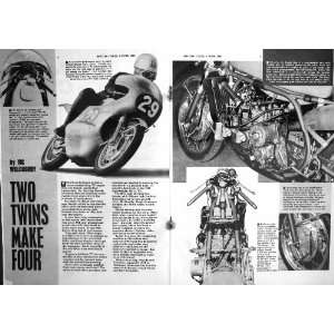   MOTOR CYCLE MAGAZINE 1964 SUZUKI PERRIS STASTNY HAVEL