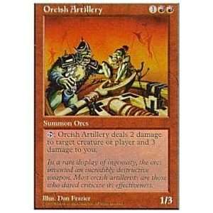   Magic the Gathering   Orcish Artillery   Fifth Edition Toys & Games