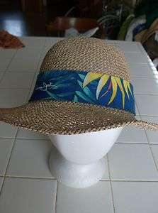 Panama Jack Straw Hat, Great For Vacation  