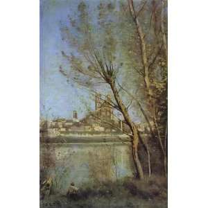 FRAMED oil paintings   Jean Baptiste Corot   24 x 38 inches   La 