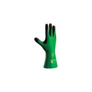  PIP 56 635 Neoprene Glove,Size 10,Black/Green,PR