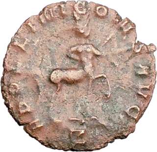 GALLIENUS 254AD Ancient Roman Coin Centaur part human & horse 