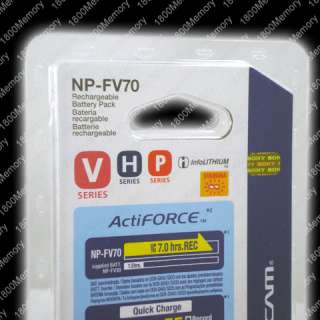 GENUINE SONY NP FV70 Handycam Battery NPFV70 NP FH70  