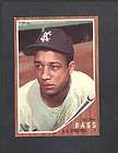 1962 topps 122 NORM BASS AS GREEN TINT NM MT  