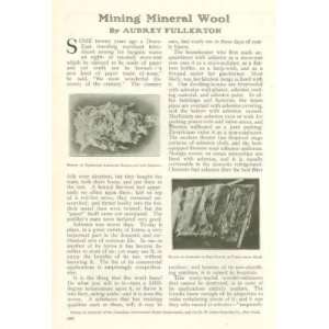  1906 Mining Asbestos Mineral Fiber Johns Manville 