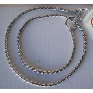 Hexagon Choke Chain Chrome   fine 18L 