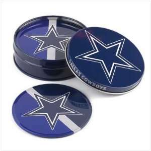 Dallas Cowboys Tin Coaster Set