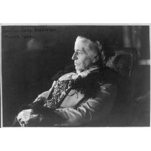 Lady Louisa Ashburton,1902,EC,seated,hat,hands crossed  
