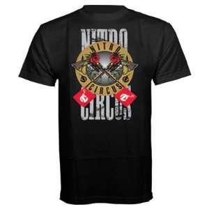 Nitro Circus Bang Slim Fit T Shirt X Large Black