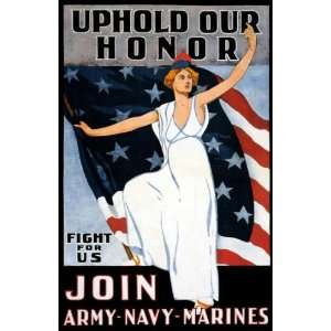  Exclusive By Buyenlarge Uphold Our Honor 20x30 poster 