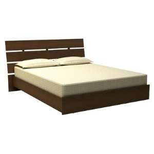    Nexera 4012 Series Nocce Truffle Bed Size Twin Furniture & Decor