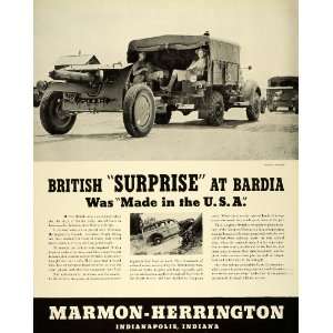  1941 Ad Marmon Herrington Co Military Truck Motor Vehicle 