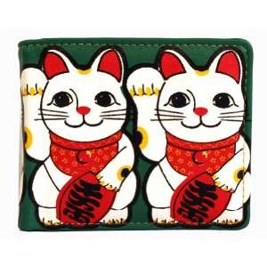 Chinese Lucky Cat Mens Wallet