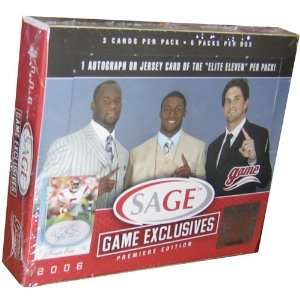  2006 Sage Game Exclusive Football HOBBY Box   6P Toys 