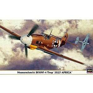  09804 1/48 Messerschmitt Bf109F 4 Trop JG27 Africa Toys 