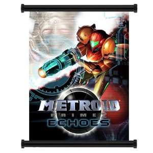  Metroid Prime 2 Echoes Game Fabric Wall Scroll Poster (32 