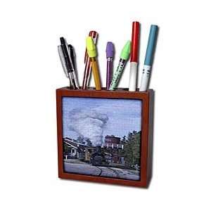   Texture   Tile Pen Holders 5 inch tile pen holder