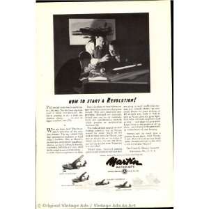  1943 Martin Aircraft How to start a revolution Vintage 