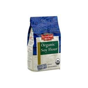  Arrowhead Mills Organic Soy Flour, 22 oz, (pack of 3 