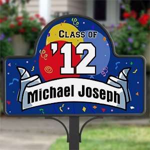  Personalized Graduation Magnetic Yard Stake Health 