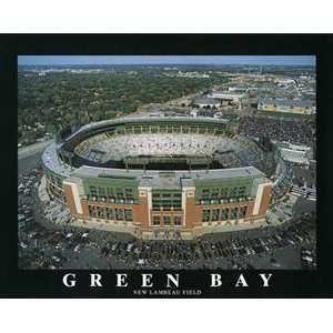 NFL Green Bay Packers Lambeau Stadium Aerial Picture  