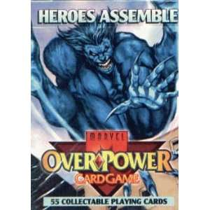  1995 Marvel Overpower Card Game Factory Sealed Theme 