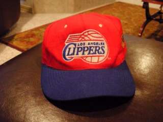 Vtg Los Angeles Clippers NBA Snapback Hat  