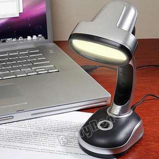 12 LED USB Battery Power Desk Table Laptop Lamp Light Bright Flexible 